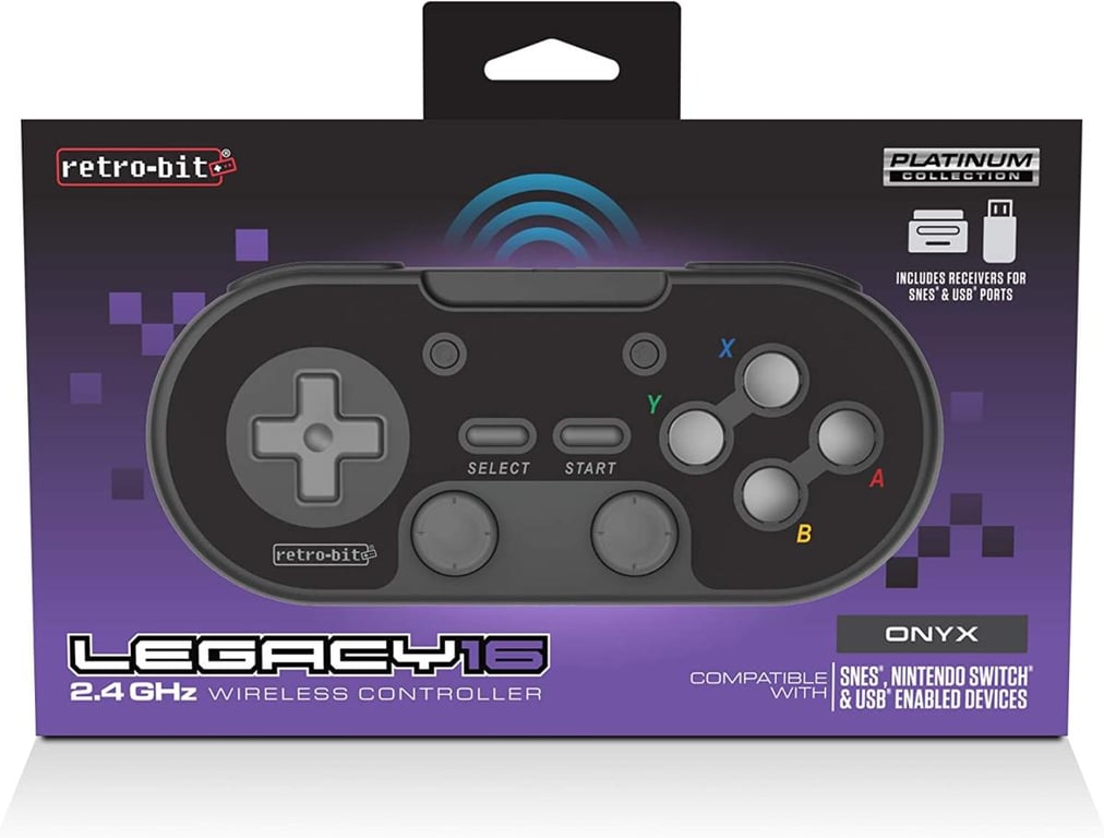 Retro Bit Legacy 16 sans fil & USB Neuf