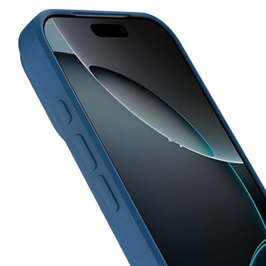 Coque pour iPhone 17 Pro MagSafe en TPU Souple Série KickCase Bleu