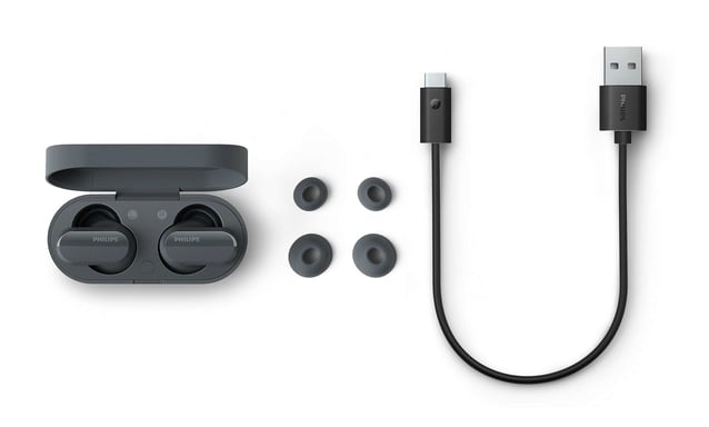Philips TAT3508BK/00 casque True Wireless Stereo (TWS) Ecouteurs Appels/Musique Bluetooth Noir