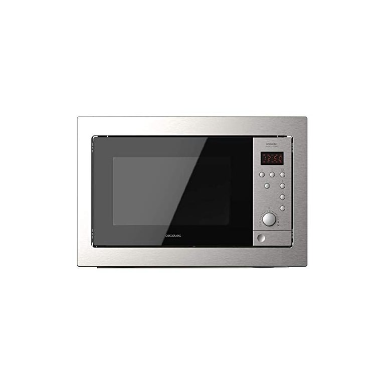 CECOTEC 01391 - Micro-ondes encastrable GrandHeat 2500 Built-In Steel Black - Neuf