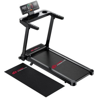 Cinta de correr plegable Q8 con cinta, velocidad 1-12 km/h, inclinación manual del 5%
