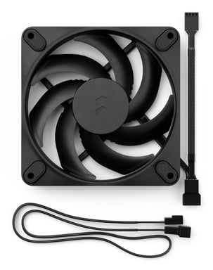 Fractal Design Momentum 12 Carcasa del ordenador Ventilador 12 cm Negro 1 pieza(s)