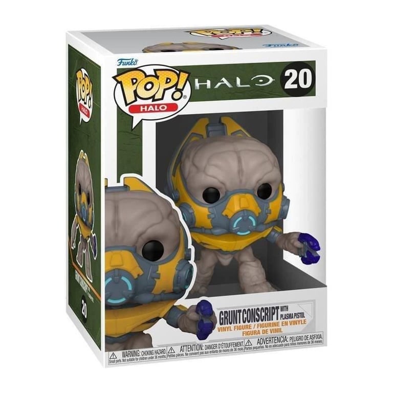 FUNKO POP Grunt with Weapon Halo Infinite - vue 2