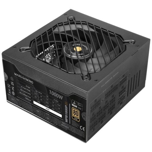 Alimentation ATX 1000W à haute efficacité - Mars Gaming MPB1000SIM - Neuf