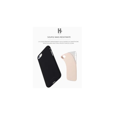 Coque Silicone noire pour A50