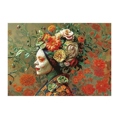 Puzzle - EDUCA - Reine Lézard - 1000 piezas - 48x68 cm - Para adultos a partir de 12 años