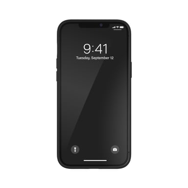 Funda de lona para iPhone 12 Pro Max - Negro
