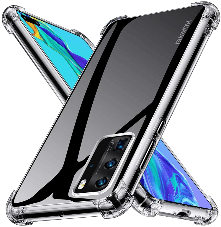 Coque Silicone Anti-Chocs pour HUAWEI P40 Pro+ Transparente Protection Gel Souple