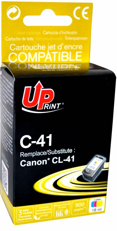 Cartouche encre UPrint compatible CANON CL-41CL XXL couleur - Neuf