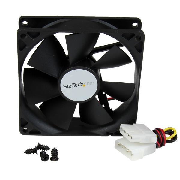 StarTech.com Ventilateur pour PC à Deux Roulements à Billes Connecteur LP4 92mm Neuf - vue 3
