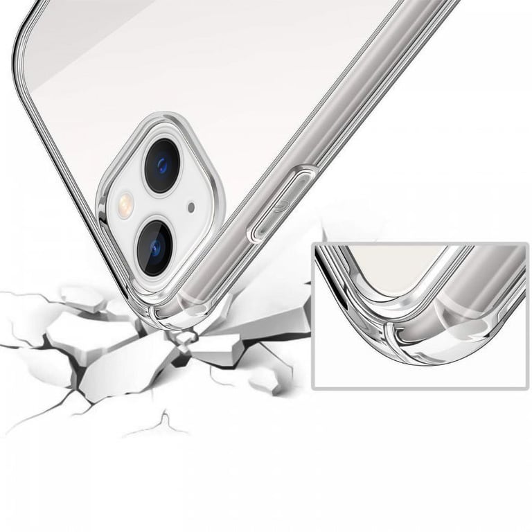 Evetane Coque iPhone 13 Mini Anti-Chocs avec Bords Renforcés en
