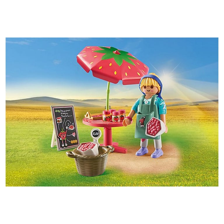 Jeux D'imitation Vendeuse De Confitures Playmobil La Boite - vue 3