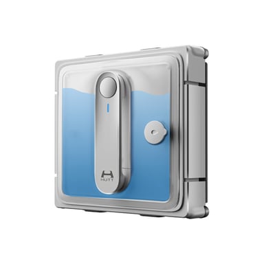 Robot lave-vitres Hutt W9 avec télécommande, 13 capteurs, réservoir 150 ml, aspiration 3800 Pa, nettoyage humide, sécurité renforcée