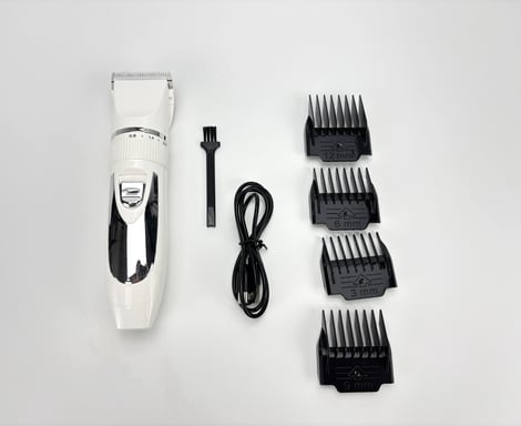 Set Tosatrice Elettrica per Animali Domestici con Testina in Ceramica Rinforzata