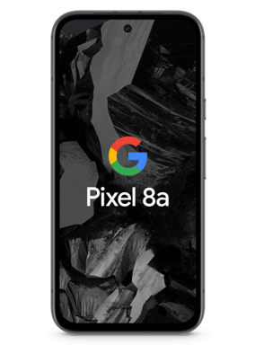 Pixel 8a (5G) 256Go, Noir Volcanique, Débloqué