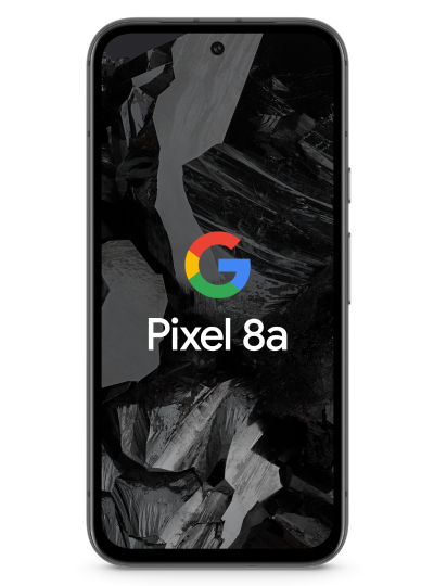 Pixel 8a (5G) 256Go, Noir Volcanique, Débloqué