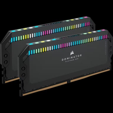 CORSAIR DRAM Memory Kit DOMINATOR PLATINUM RGB - 32GB (2 x 16GB Kit) - DDR5 6400MHz C32