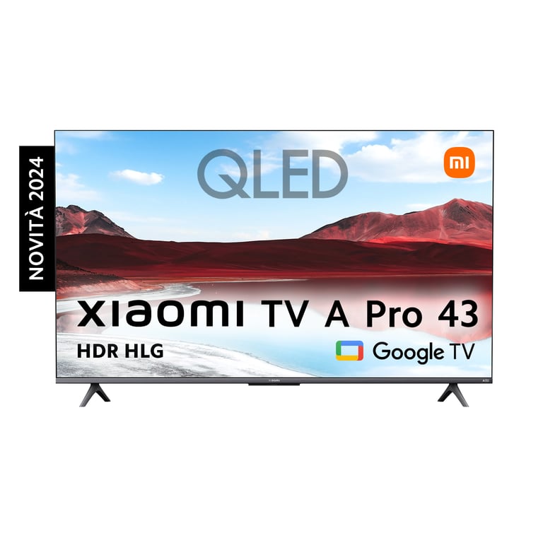 TV A PRO 2025 QLED 4K 43 , Noir - Neuf
