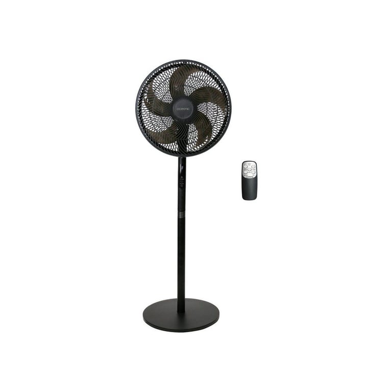Ventilateur sur Pied 2 en 1 OCEANIC 45W – 3 Vitesses, Hauteur Réglable, Télécommande - vue 7