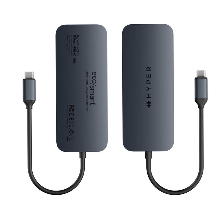 Hub USB C Hyper 8 en 1 Ecosmart Génération 2 et - vue 4