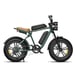Bicicleta Eléctrico ENGWE M20 | Velocidad Máx 25 km/h | Autonomía 75 km | Motor 750W | BateríAs Duales 48V 13Ah | Neumáticos de 20 Pulgadas | Verde