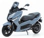 Leo90 - Scooter électrique 125cc - moteur 5100 W - 2 batteries 72V 50Ah, gris acier