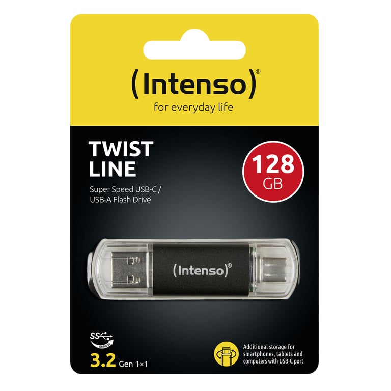 Intenso Twist Line Clé USB USB 3.2 Gen 1 / USB C - vue 4