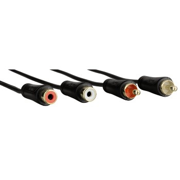 Hama 00122286 câble audio 3 m 2 x RCA Noir