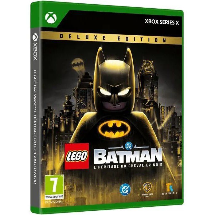 LEGO Batman: L'Héritage du Chevalier Noir - Edition Deluxe - Jeu Xbox Series X - Neuf