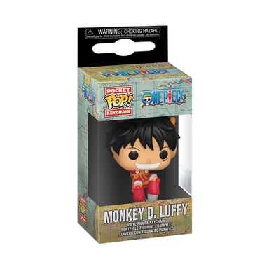 Porte-clés Funko Pocket Pop! Keychain Monkey D. Luffy (Egghead) 4 cm Rouge