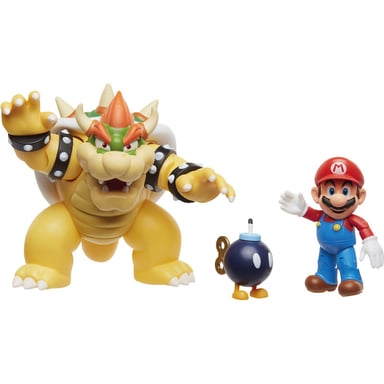 Nintendo Diorama Mario and Bowser box set