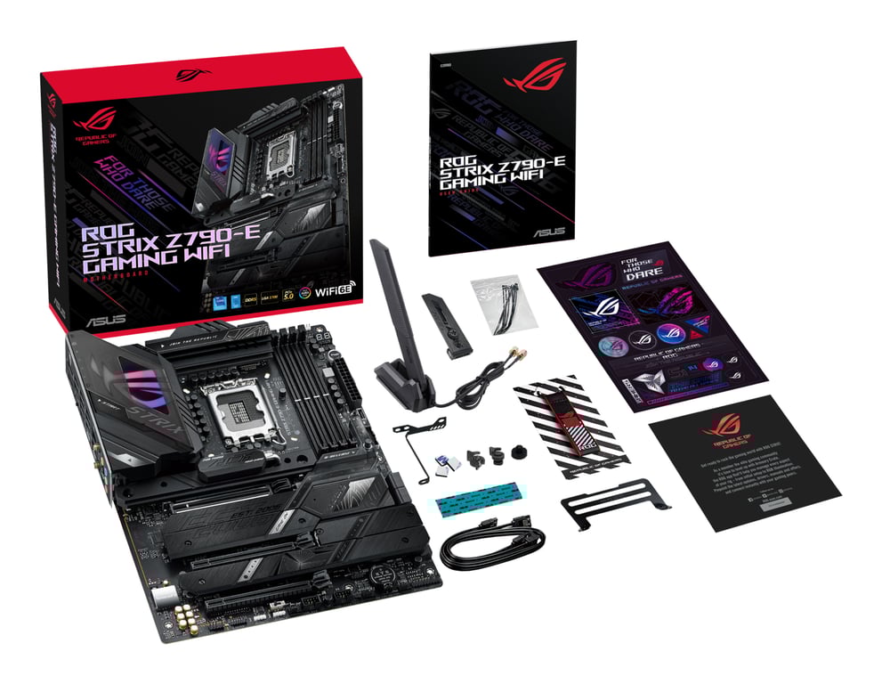 ASUS ROG STRIX Z790 E GAMING WIFI - vue 3
