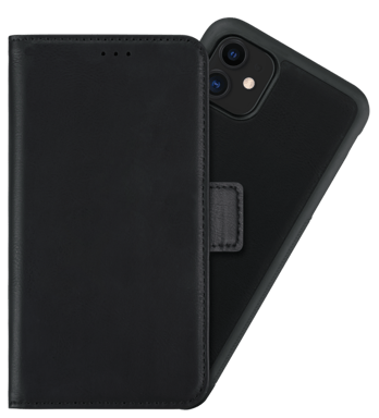 Robusta custodia magnetica e guscio 2 in 1 per Apple iPhone 11, nero onice