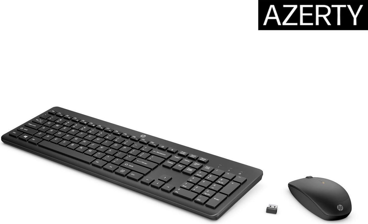HP keyboard WIRELESS+MOUSE230 BK HP Neuf