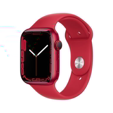 Watch Series 7 (GPS) Cassa in alluminio da 45 mm (Prodotto) Rosso, cinturino sportivo (Prodotto) Rosso, GPS + Cellulare