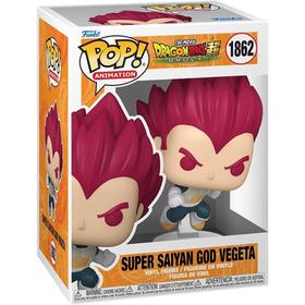 Figurine Pop! Dragon Ball Super Saiyan God Vegeta N° 1862 Funko - vue 2