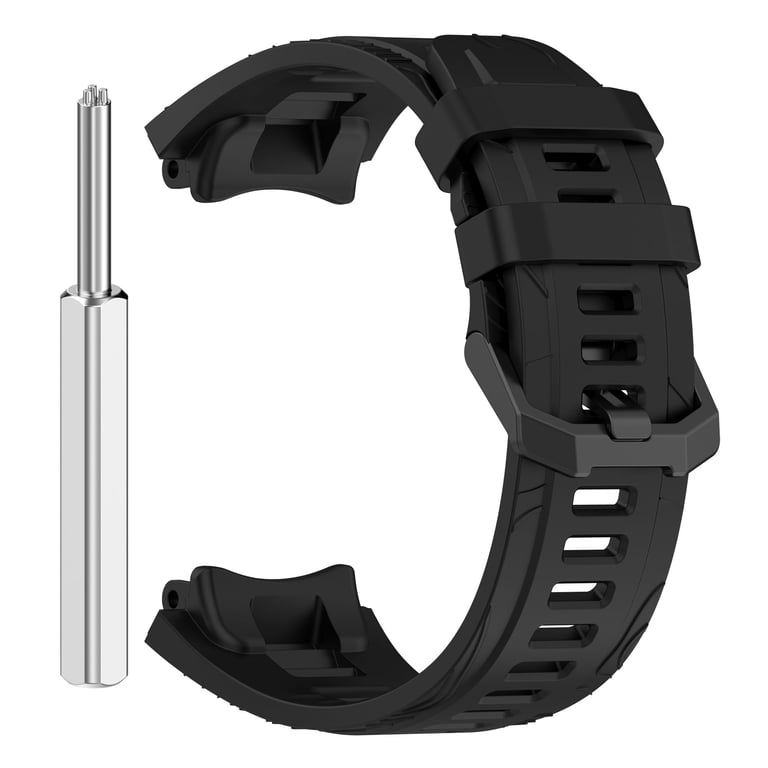 INF Bracelet de montre en silicone pour Amazfit T-Rex 3 Noir - vue 2