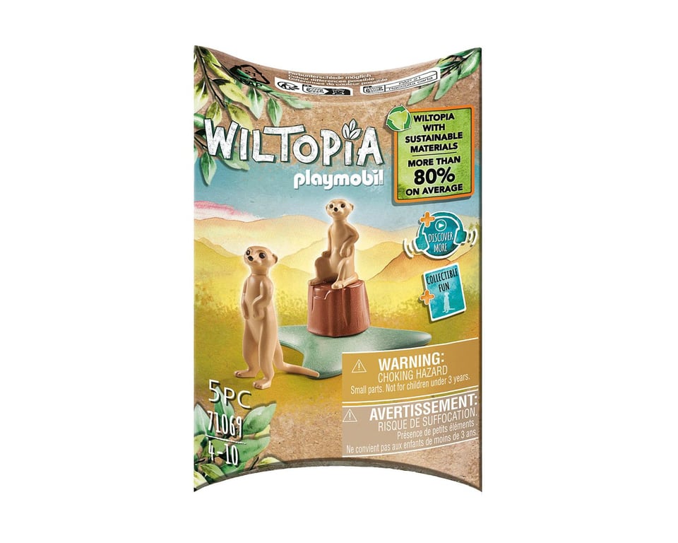 Playmobil Wiltopia Suricates 71069 - vue 2