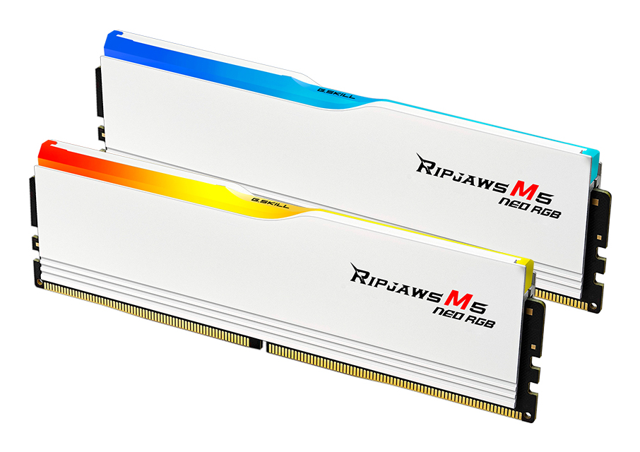 G.Skill Ripjaws M5 Neo RGB 2 x DDR5 6000 MHz CL36 - vue 3