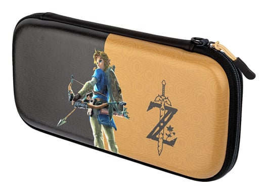 Boîtier robuste Slim Deluxe Hyrule Hero Link Nintendo Noir, Or