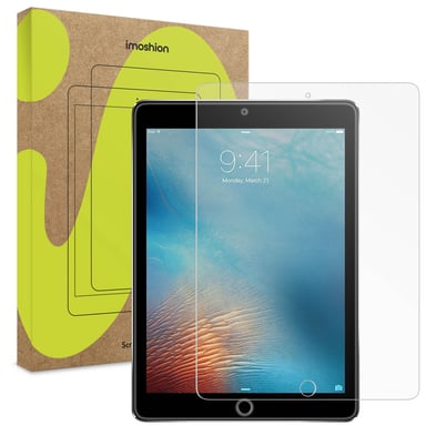 imoshion Protection d'écran en verre trempé pour Apple iPad 6 (2018) 9.7 pouces / iPad 5 (2017) 9.7 pouces / Air 2 (2014)/Air 1 (2013)