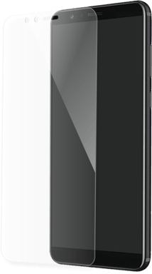 Protection d'écran en verre trempé (100% d surface couverte) pour Huawei Honor 7X, Transparent
