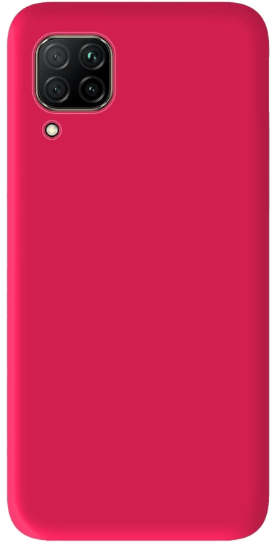 Coque silicone unie compatible Mat Rose Huawei P40 Lite