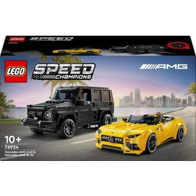 Set LEGO Speed Champions 76924 : Mercedes-AMG G 63 et SL 63 pour enfants - Neuf
