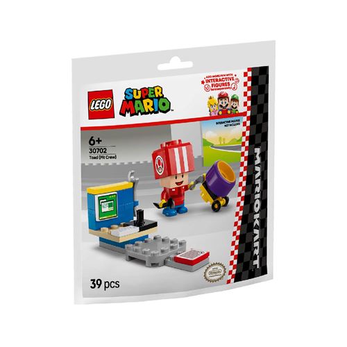 LEGO Super Mario Mario Kart Toad stand Polybag 30702 - vue 3