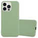 Coque pour Apple iPhone 14 PRO MAX en CANDY VERT PASTEL Housse de protection Étui en silicone TPU flexible