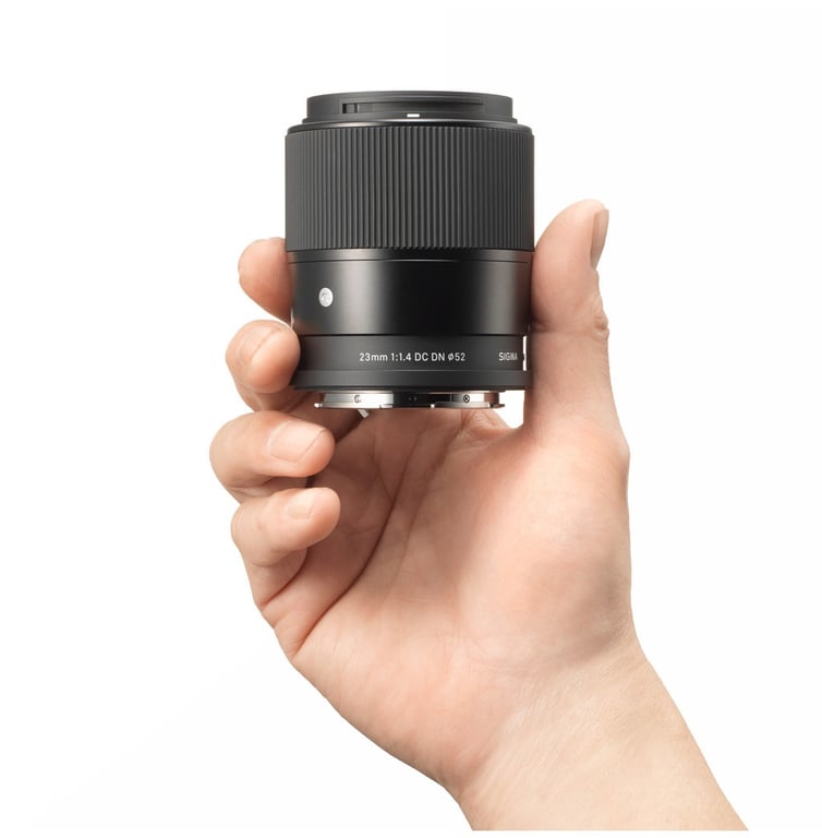 Objectif hybride Sigma 23mm f1.4 DC DN Contemporary pour monture - vue 4