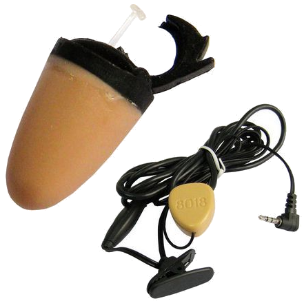 Oreillette Miniature Espion Sans Fil Téléphone Écoute Discrète Couleur Chair Plastique YONIS