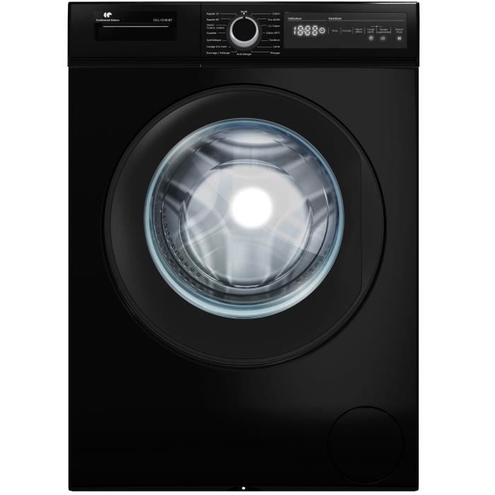 Lave linge hublot CONTINENTAL EDISON CELL12140IBT 12 kg Largeur 59 6 cm Classe A 1400 trsmin moteur induction - vue 3