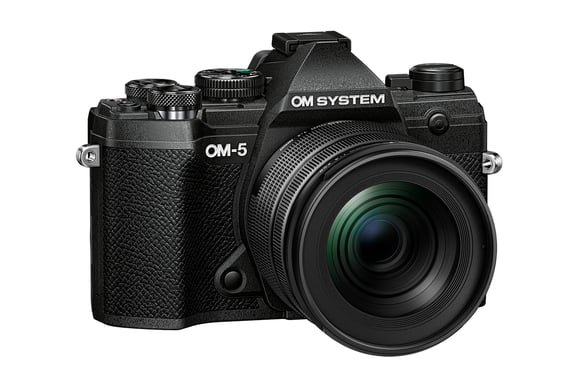 Fotocamera Ibrida OM System OM-5 12 40-2 Kit Nero 20,4 Mpx Stabilizzazione 5 Assi IP53